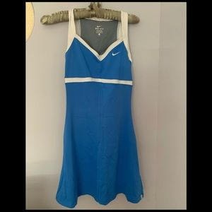 Nike drifit blue tennis dress